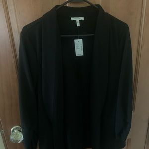 Simple Black Blazer 3/4 sleeve